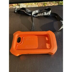 Orange Lifeproof Lifejacket Lanyard iPhone 5/5s/Se (1st Gen)